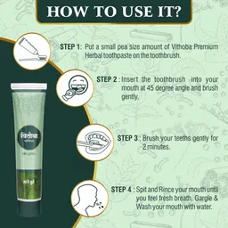 vithoba TOOTHPASTE-PREMIUM-150g Toothpaste image 5
