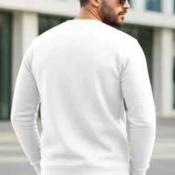 tripr Men Full Sleeve Solid Sweatshirt image 2
