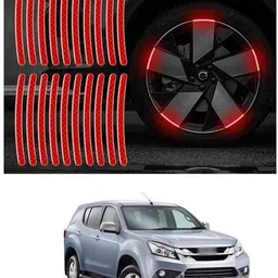 dhruv hub red Reflective Decorative Stickers, Night red Reflective Safety Car Reflector Light-picture-35