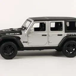 crezor toys 1:32 Diecast Jeep Rubicon Car – Collectible Pull Back with Lights image 4