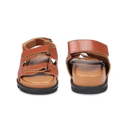 Hidesign Olympus Leather Open Toe Flats image 3