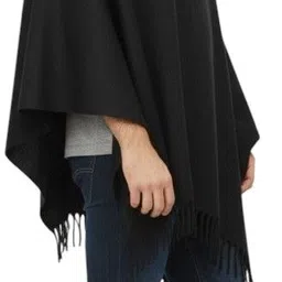 Vrinde Wool Solid Men Shawl image 3