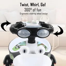 baby smile Baby Cars for Kids Car Ride on Toy Baby Cars for Kids | Ride On Car Toy bucket Tricycle image 5