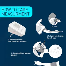 Accutrust KK-2 Apper Digital Blood Pressure Monitor for Arm | Automatic One-Touch BP Machine Bp Monitor image 3
