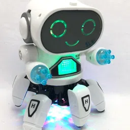 toysfire Bot Robot Octopus Style, 6 Legs, Lights, Music & All Direction Movement Toy7-picture-16