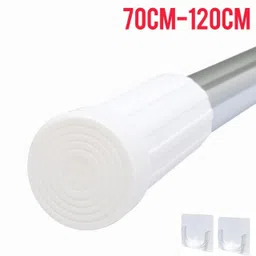 vr for you White Curtain Rods Metal image 1