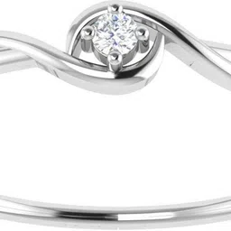 avsar Rohini 18kt Diamond White Gold ring-image-2