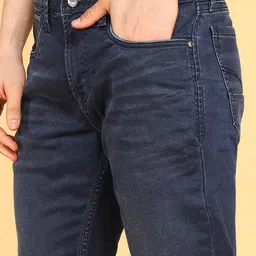 killer Men Slim Mid Rise Blue Jeans image 5