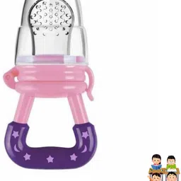 aapni dukan SST Sales Baby Food And Fruit Nibbler & Pacifier Teether BPA Free Nibbler BH258 Feeder-picture-19