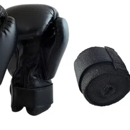 Bouncer Boxing Gloves With Handwrap/ Boxing Tape Boxing Gloves-image-39