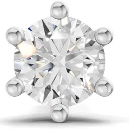 Sparkles Certified Lab Grown Diamond 14kt Yellow Gold Stud image 2