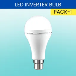 syara 12W Emergency Inverter Bulb, Rechargeable Emergency Led Bulb For Power CutsU444 4 hrs Bulb Emergency Light image 1