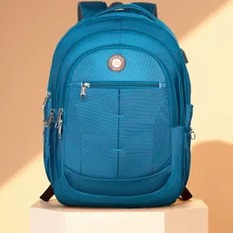 dhariwal bags Large 49 L Laptop Backpack Attached USB Cable With Rain Cover LB-108 image 1