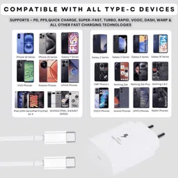 RoarX 25 W PD 3 A Wall Charger for Mobile with Detachable Cable image 4