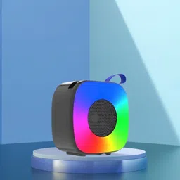 GUGGU Sonic (PORTABLE DESKTOP SPEAKER) Deep Bass Sound with Dynamic LED LightQ359 10 W Bluetooth Laptop/Desktop Speaker-picture-39