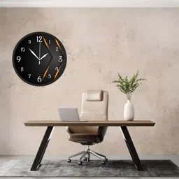 radhe custom arts Analog 10 cm X 25 cm Wall Clock image 4