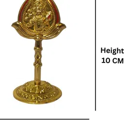 nathi Om_MurugaVel_gold_Color_silverplated_Idol(10*3CM) Decorative Showpiece-10 cm-picture-27