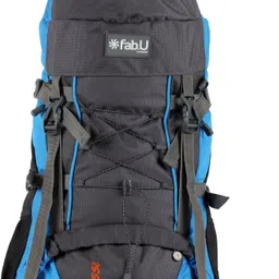 mobies 55 L .Trekking & Travel Rucksack Bag With Water Resistant & Shoe Compartment Also RED Rucksack - 55 L (RED) Rucksack - 55 L image 1