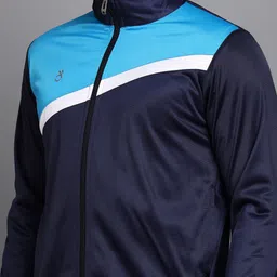 lemona Solid, Colorblock Men Track Suit image 4