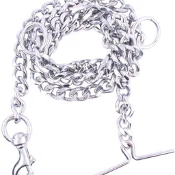 hundur store Iron Choke Chain + Grind Heavy Dog Chain Leash with Heavy Hook Dog & Cat Harness & Chain image 3