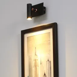 vishal lite Crisanto Metal Spot Light (Black) image 1