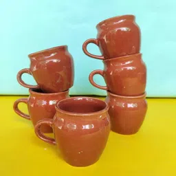 Pack of 6 Bone China sjs ph hendal-01 Tea Coffee cup set for Home Office image 2