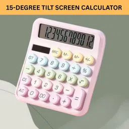 clairbell Desktop Calculator, 12-Digit Large LCD and Large Buttons for Office, Homes U244 Basic Calculator-picture-12