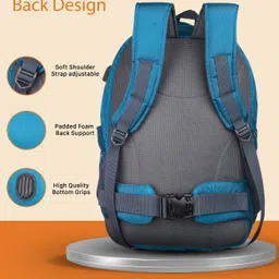 dhariwal bags Large 49 L Laptop Backpack Attached USB Cable With Rain Cover LB-108 image 5