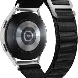 TRENDINGVIEW "Premium 20mm Nylon Black G-Hook Buckle Strap for Smartwatches" 20 mm Fabric Watch Strap-image-6