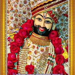 sndart Shri Khatu Shyam Ji Painting With Frame For Home Decor Gift Items Digital Reprint 14 inch x 11 inch Painting-picture-16