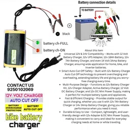 techsupreme 500 VA Solar Compatible Square Wave Inverter image 3