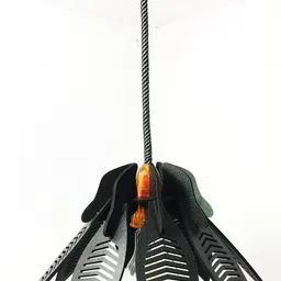 us dzire ™ 135 Wooden Unique Modern Ceiling Hanging Light (with Bulb) Living Room Bedroom,Office, Hotel Restaurant, Cafe,Resort for Interior Pendants Ceiling Lamp image 4