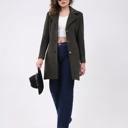 monte carlo Imported Solid Coat For Women image 5