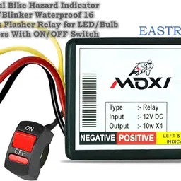 eastra Indicator Flasher Front Rear Side Flasher Relay for Indicator Light Compatible Probe and Tester Electronic Hobby Kit image 4