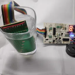 sai robotic DWTR - 0708 - 9 Level Numeric Water Level Indicator with Digital Display and Water overflow alarm Educational Electronic Hobby Kit image 2