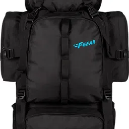 f gear Otto Black Trekking Backpack, 58L (4114) Rucksack- 58 L-picture-12