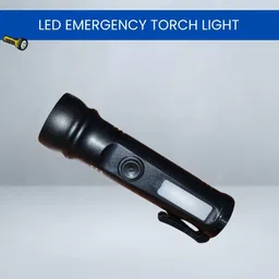 clairbell Emergency Rechargeable Pocket LED Torch Light with Side COBB Light for NightI162 Torch-picture-24