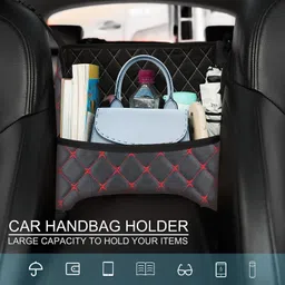 allextreme Large Organizer Backseat Anti-Slip Storage Hanging Utility Tool Space Saver Bag for Cars, SUVs & Trucks Trunk Organizer image 4