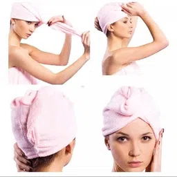 rohaj Microfiber 400 GSM Hair Towel image 2