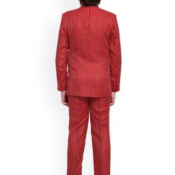 BAESD Boys 4-Pcs Single-breasted Party Suit Set image 5