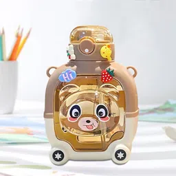 yash Cartoon-Printed Designer Teddy: Perfect 1L Anti-Leak Gift for Kids image 3