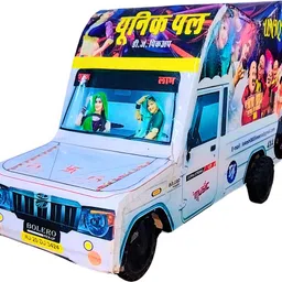 uniqpal DJ Pickup Toy Car & Bluetooth Speaker – Rechargeable, Portable with LED Lights image 3