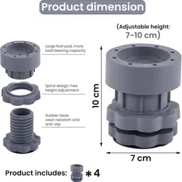 dreamy delights Air Cooler, Refrigerator, Washing Machine, Water Cooler Material Polyester, Plastic, Rubber, Silicone, Plated image 3