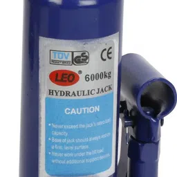 ekrash 6 TON HYDRAULIC VEHICLE JACK, 4 BLACK VALVE CAP Combo image 2