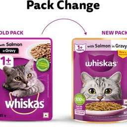 whiskas (1+ Years) Salmon 4.48 kg (56x0.08 kg) Wet Adult Cat Food-picture-31