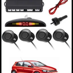 3a featuretail Universal 4 Black Reverse Parking Sensor-AP25A300 Universal 4 Black Reverse Parking Sensor-AP25A300 Parking Sensor image 1