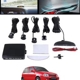 Black 4pcs Compact Design Reverse Parking Sensor For Vehicle-08 Universal Black Car Safety Parking Camera 4 Pcs-08 Parking Sensor-image-19