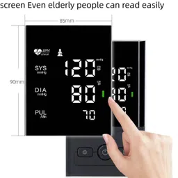 BELENZO Portable Automatic Digital Blood Pressure Monitor Machine Blood Pressure Monitor Fully Automatic Upper Arm Style Bp Monitor Bp Monitor image 5