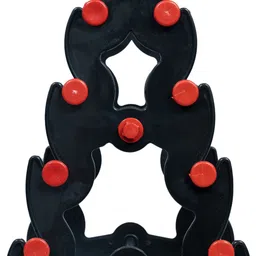 eramasher stoneware Premium | Display Stand | Bangle Stand | Bangle Hanging Stand | Red | Bangle Stand Vanity Box image 3