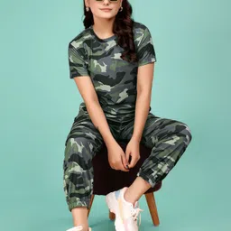 jk creation Printed Women Track Suit image 4